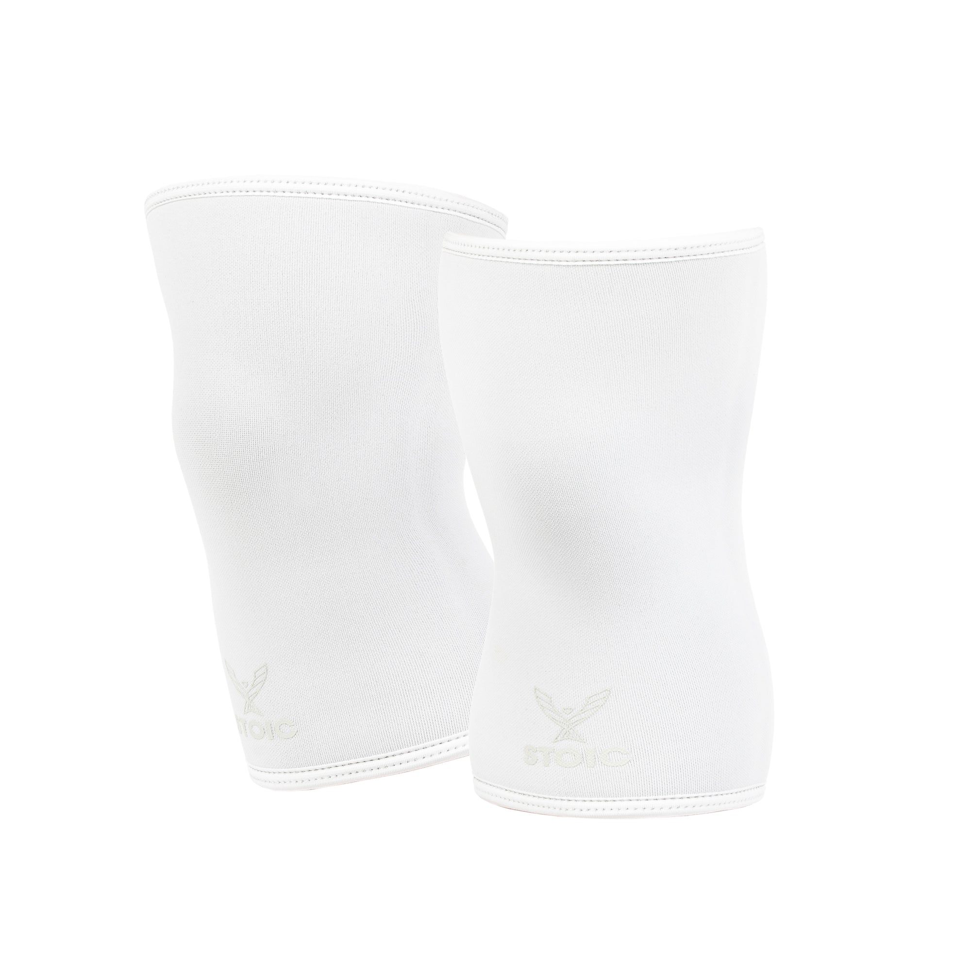 Stoic White Knee Sleeves