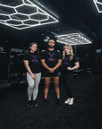 Stoic T-Shirt - Black/Purple