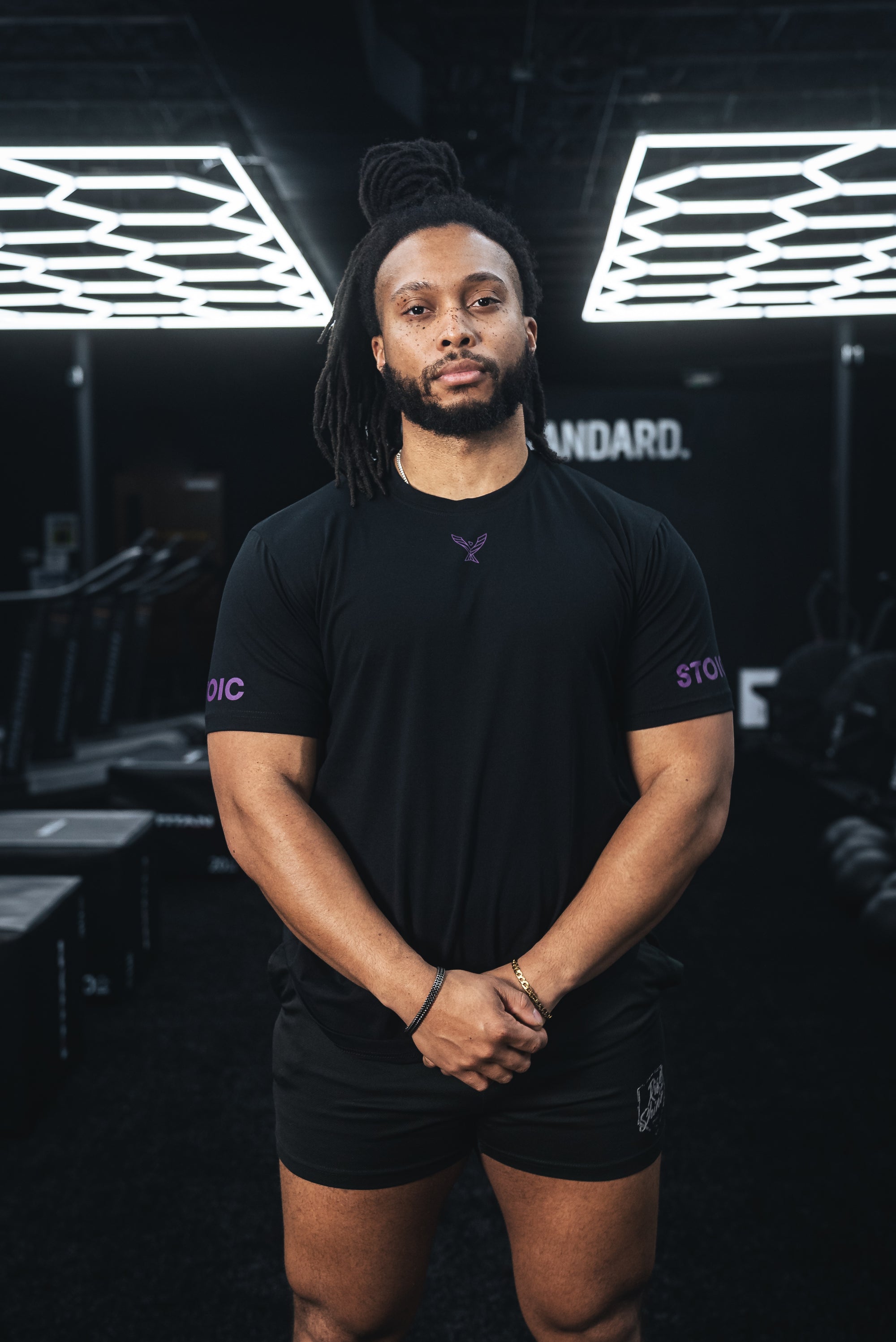 Stoic Competition T-Shirt - Black/Purple
