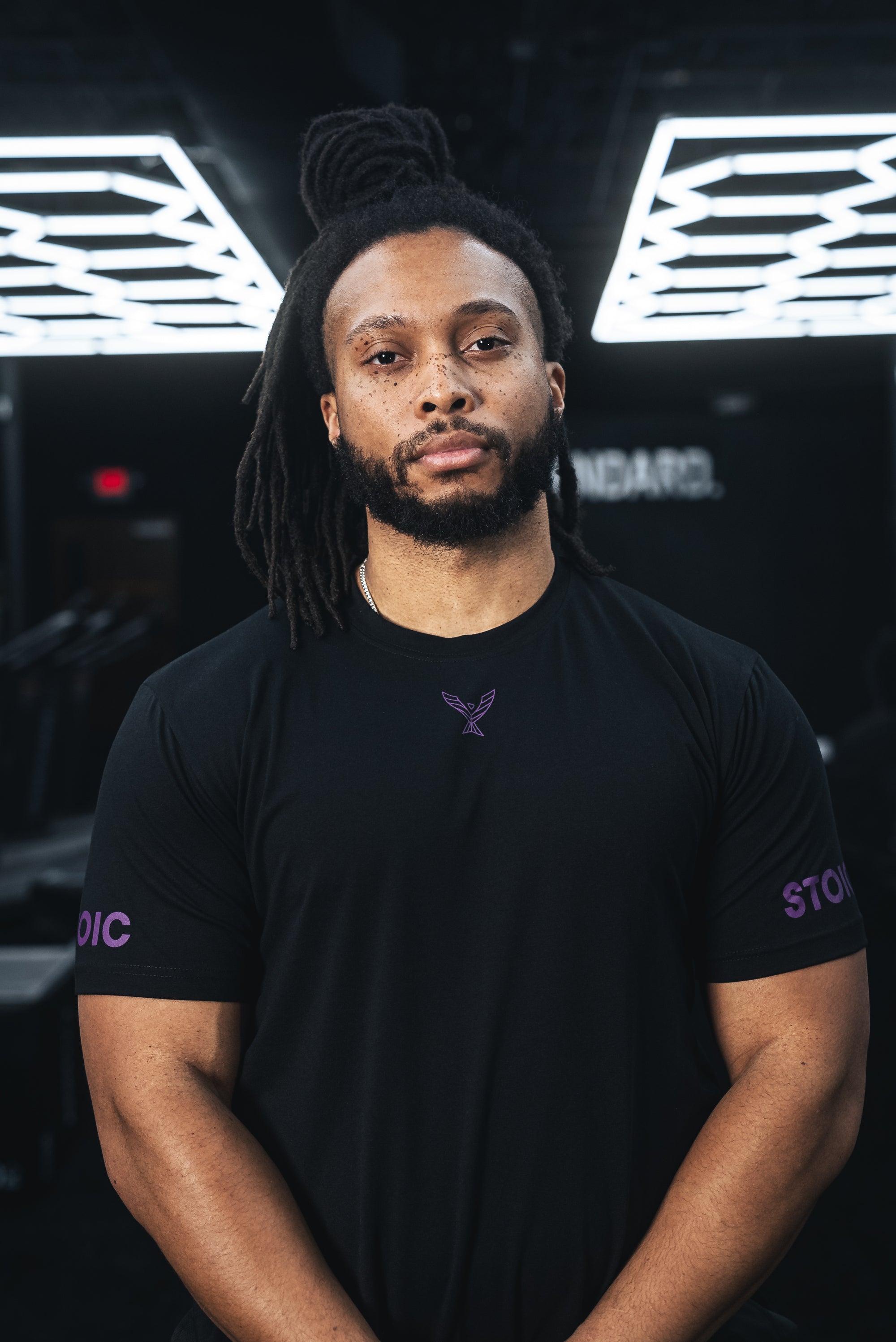Stoic Competition T-Shirt - Black/Purple