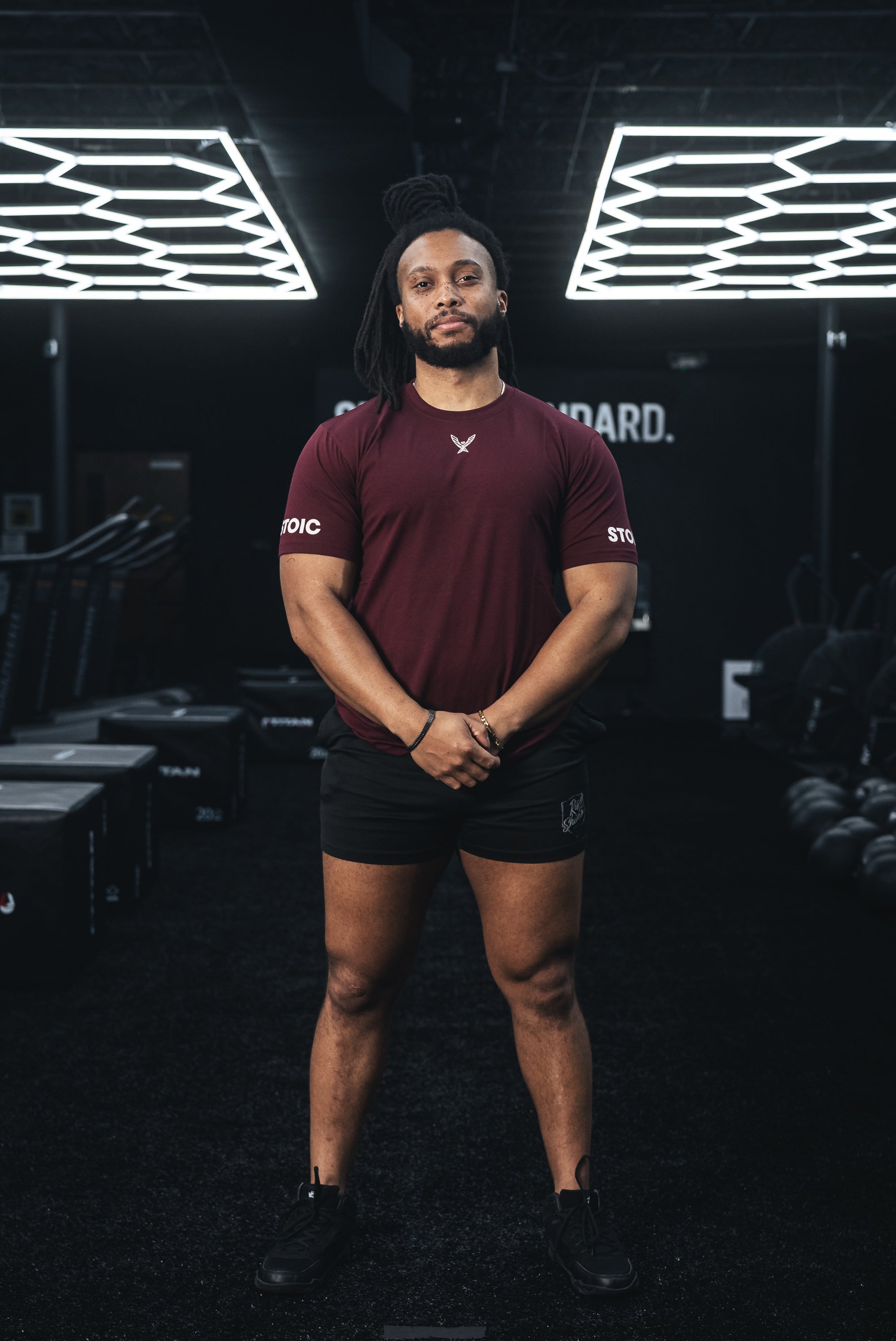 Stoic Competition T-Shirt - Maroon