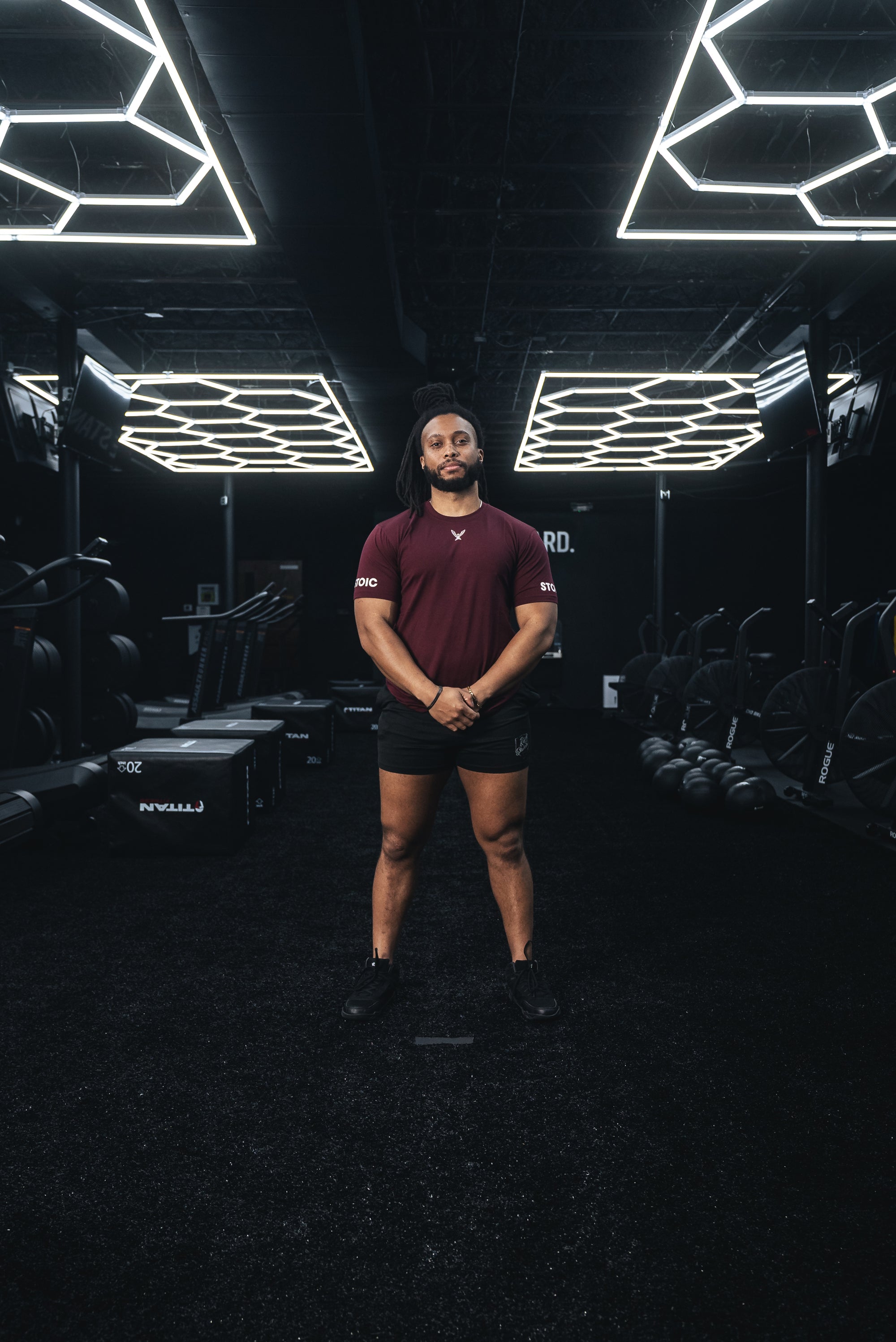 Stoic Competition T-Shirt - Maroon