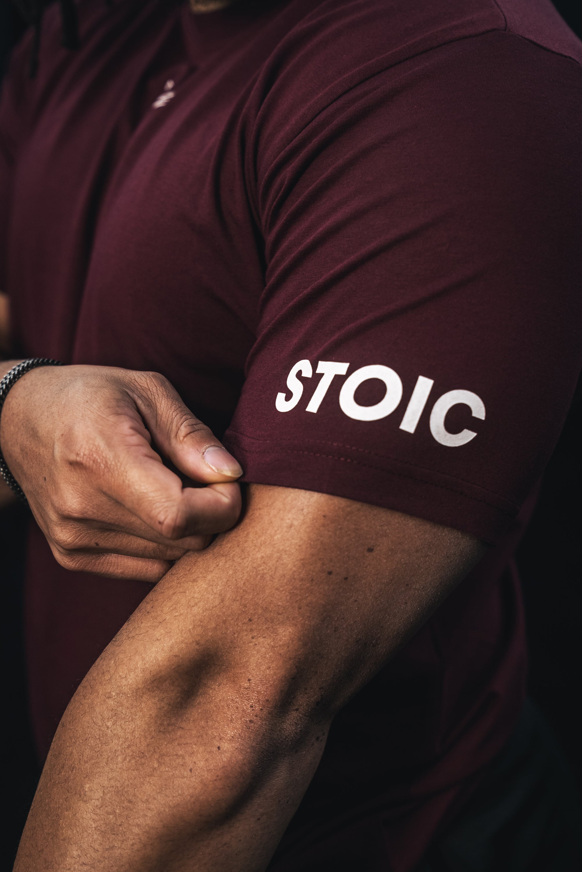 Stoic Competition T-Shirt - Maroon