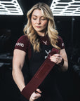 Stoic Competition Crop Top - Maroon