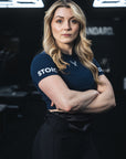 Stoic Competition Crop Top - Navy