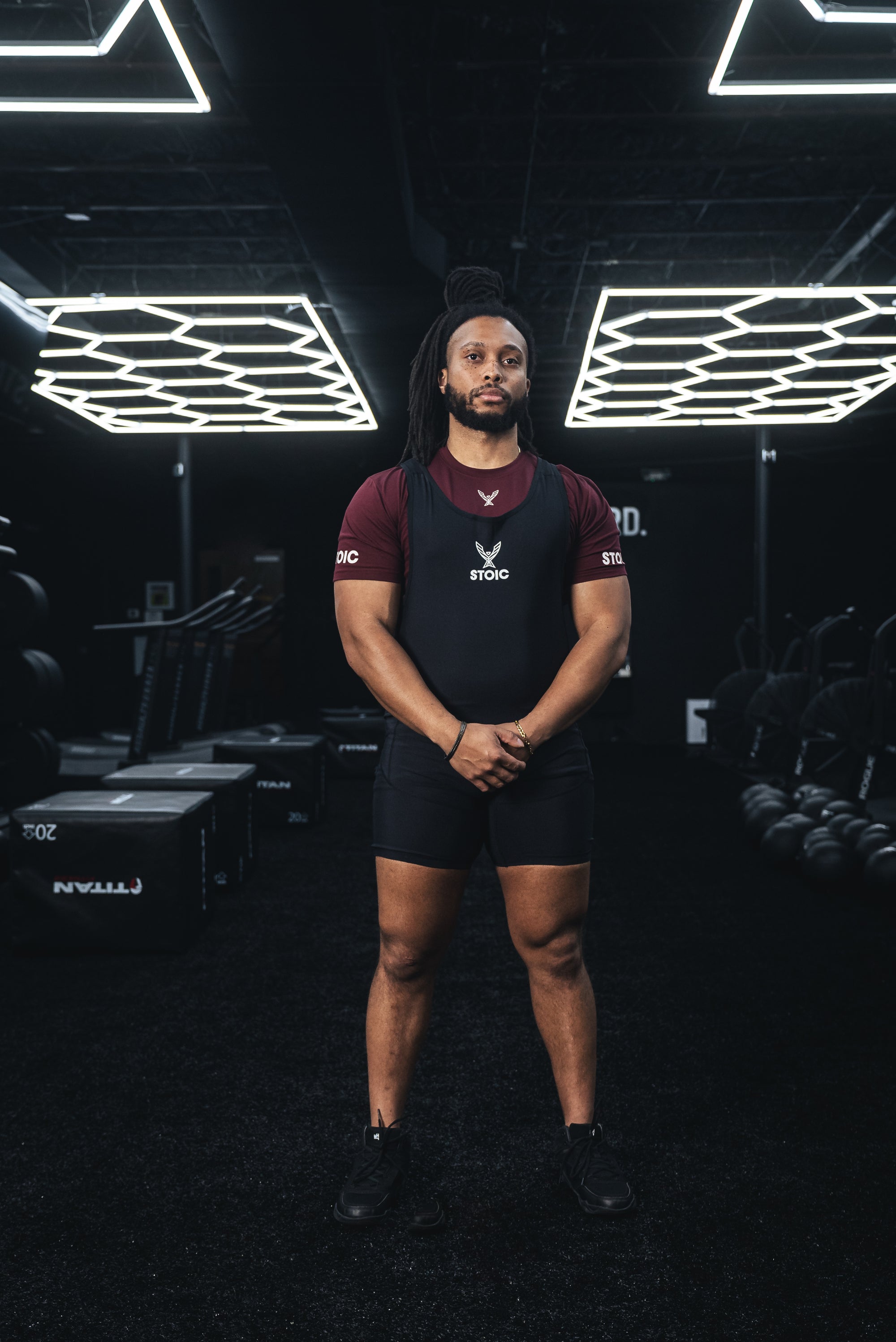 Stoic Competition T-Shirt - Maroon