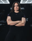 Stoic Competition Crop Top - Black/Purple