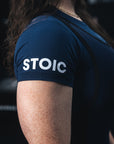 Stoic Competition Crop Top - Navy