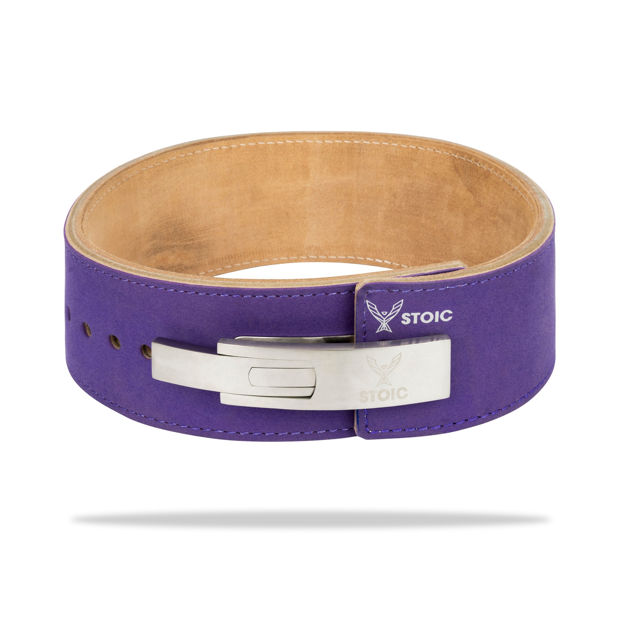 Stoic Lever Powerlifting Belt (13mm) - Purple