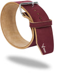 Stoic Powerlifting Prong Belt (10mm) - Maroon