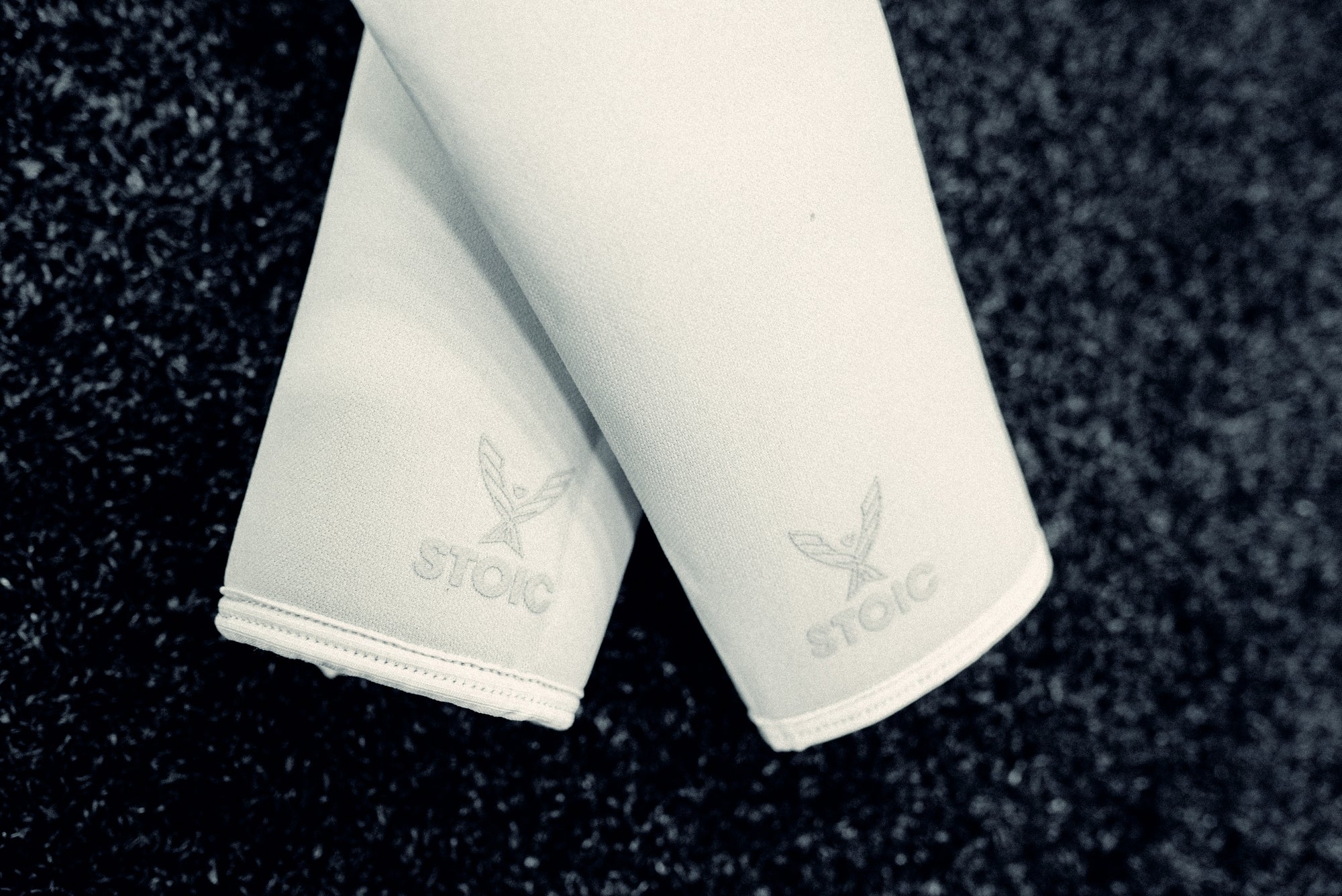 Stoic White Knee Sleeves