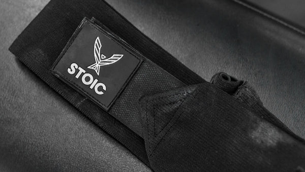 Stoic Wrist Wraps — side view — Stoic Performance