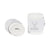 Stoic Wrist Wraps - White — front view — Stoic Performance