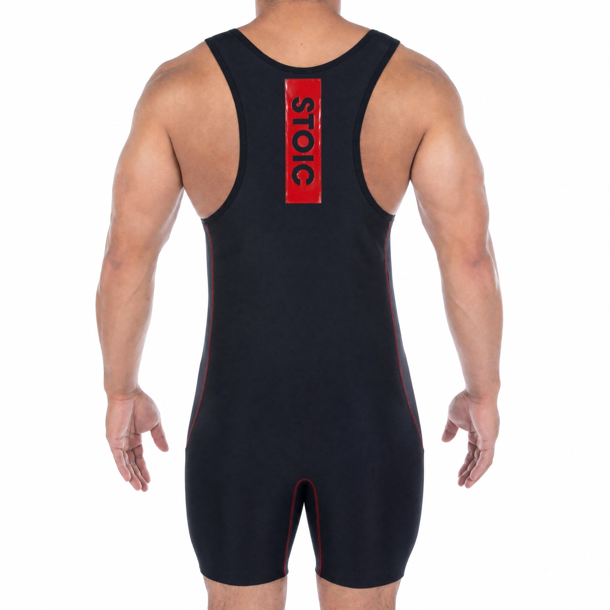 Stoic Singlet - Bloodline — close-up — Stoic Performance