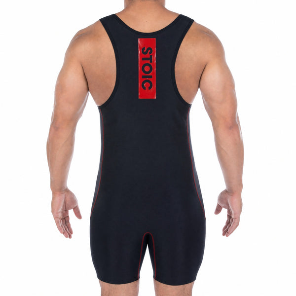 Stoic Singlet - Bloodline — close-up — Stoic Performance
