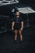 Stoic T-Shirt - Black/Purple — front view — Stoic Performance