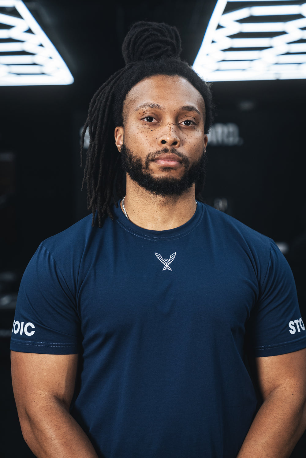 Stoic Competition T-Shirt - Navy — view 11 — Stoic Performance