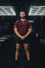 Stoic Competition T-Shirt - Maroon — front view — Stoic Performance