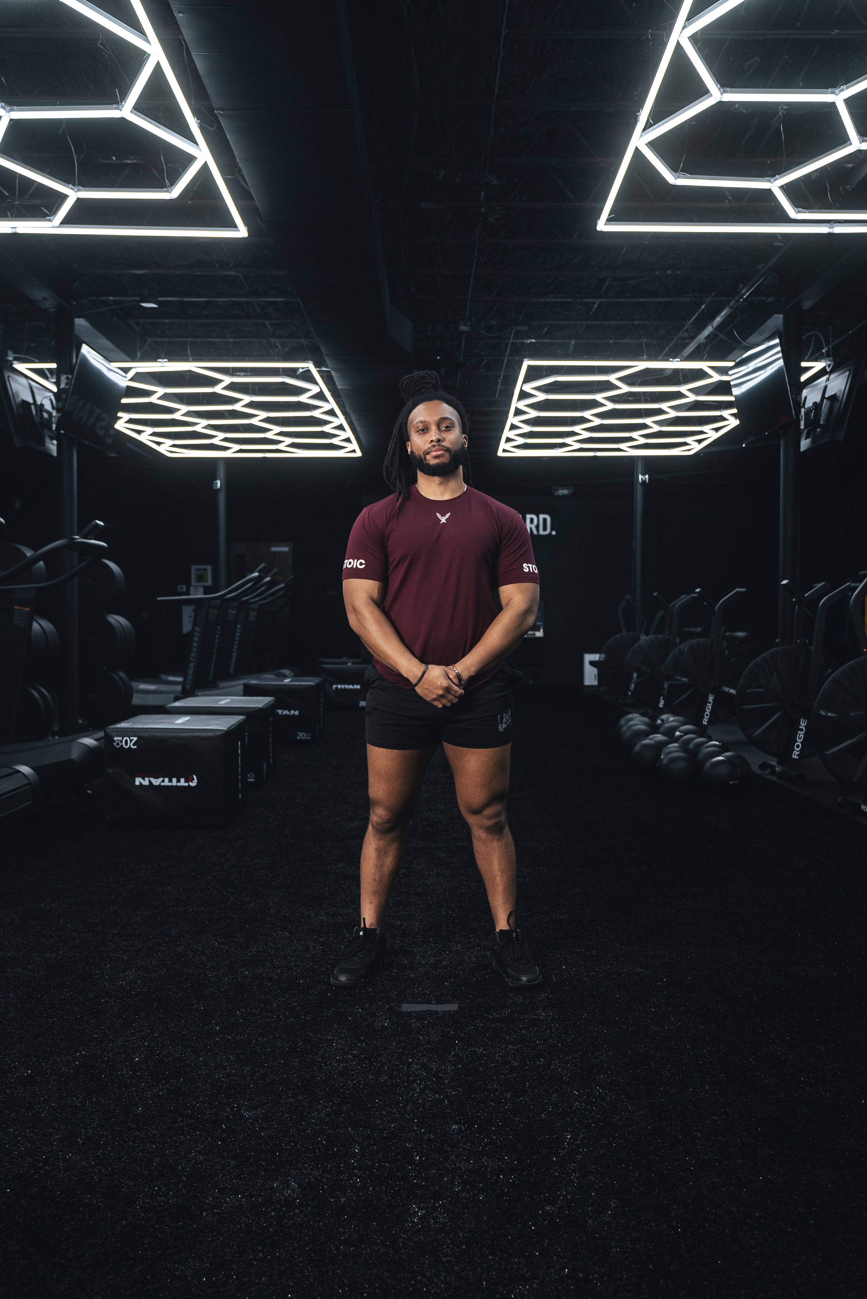 Stoic Competition T-Shirt — Maroon | Stoic