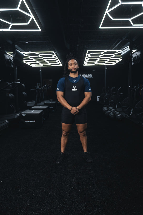 Stoic Competition T-Shirt - Navy — view 7 — Stoic Performance