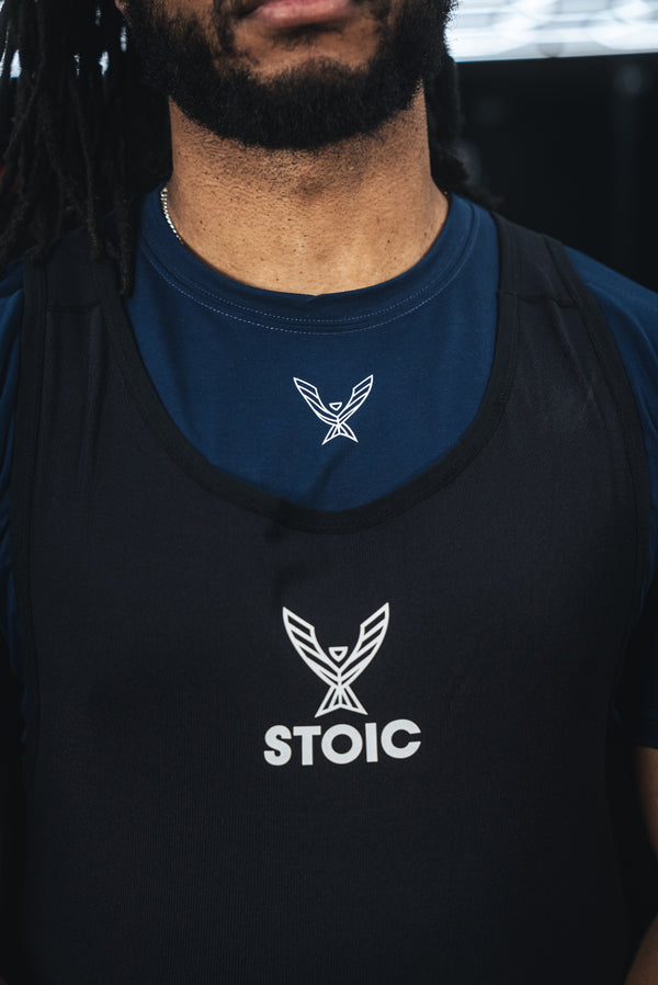 Stoic Competition T-Shirt - Navy — view 8 — Stoic Performance