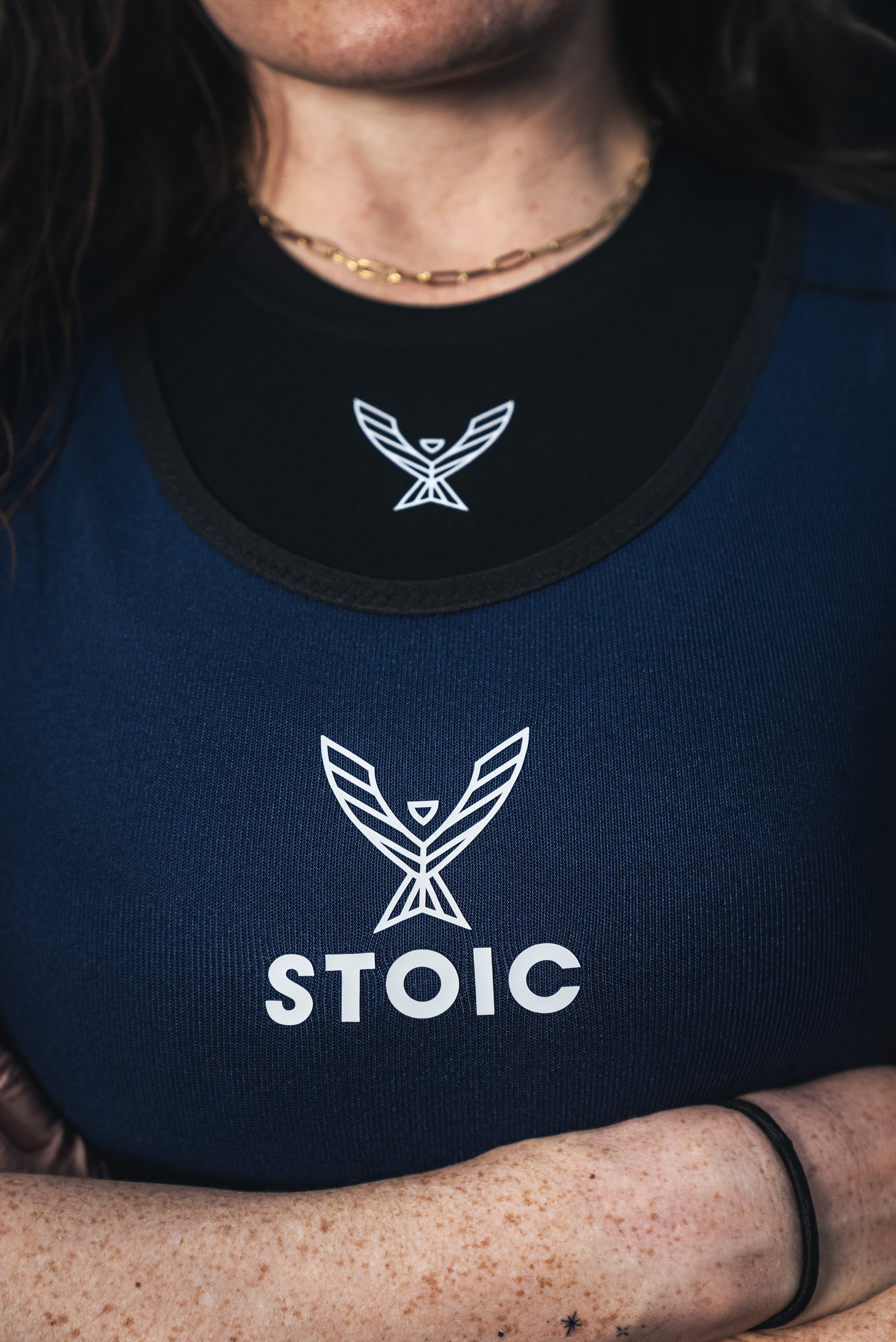 Stoic Competition Crop Top - Black