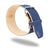 Stoic Powerlifting Prong Belt (10mm) - Navy — front view — Stoic Performance