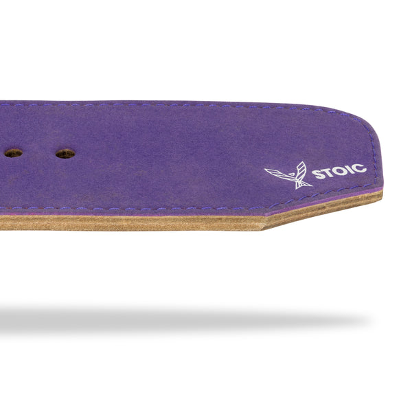 Stoic Powerlifting Prong Belt (10mm) - Purple — view 6 — Stoic Performance