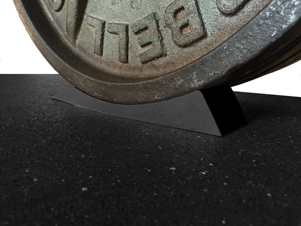 Dead Wedge in use under barbell plate — Stoic Performance