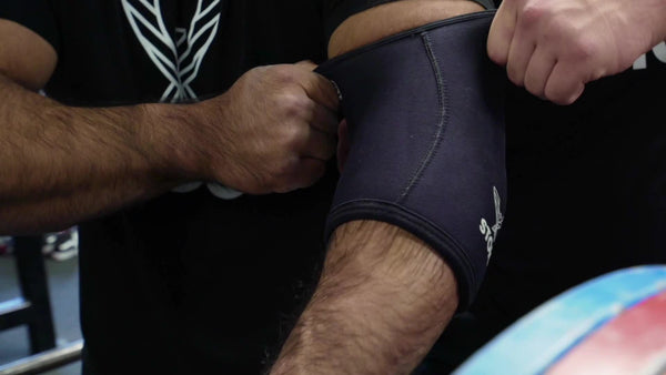 Stoic Elbow Sleeves — lifestyle photo — Stoic Performance