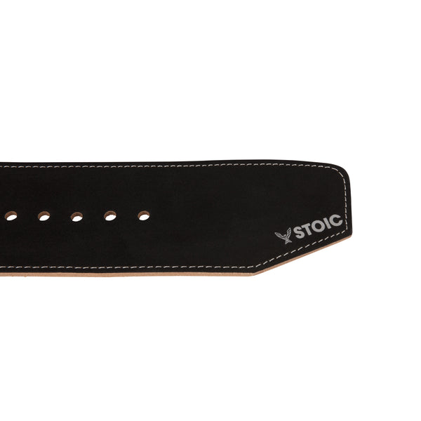Stoic Weightlifting Prong Belt (6.5mm) — close-up — Stoic Performance