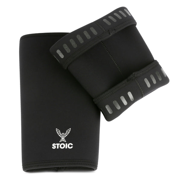 Stoic Knee Sleeves — back view — Stoic Performance