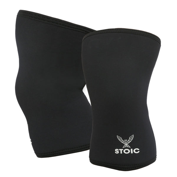 Stoic Knee Sleeves — close-up — Stoic Performance