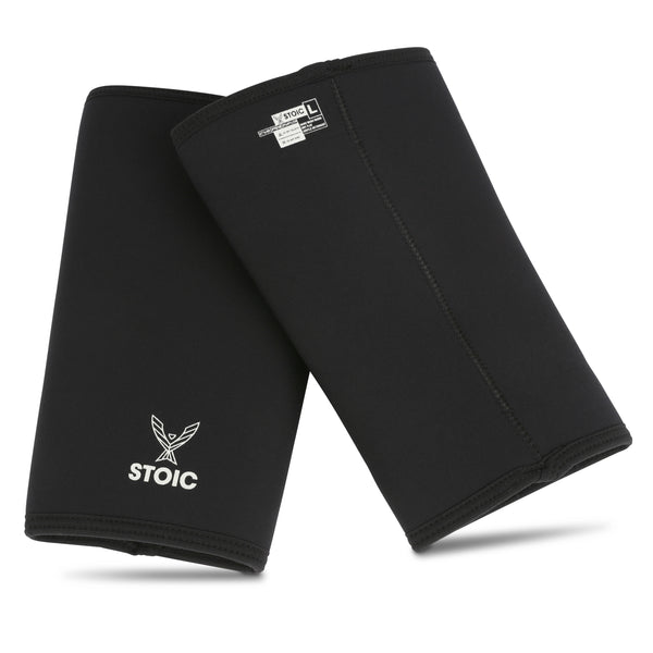 Stoic Knee Sleeves — front view — Stoic Performance