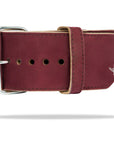 Stoic Powerlifting Prong Belt (10mm) - Maroon