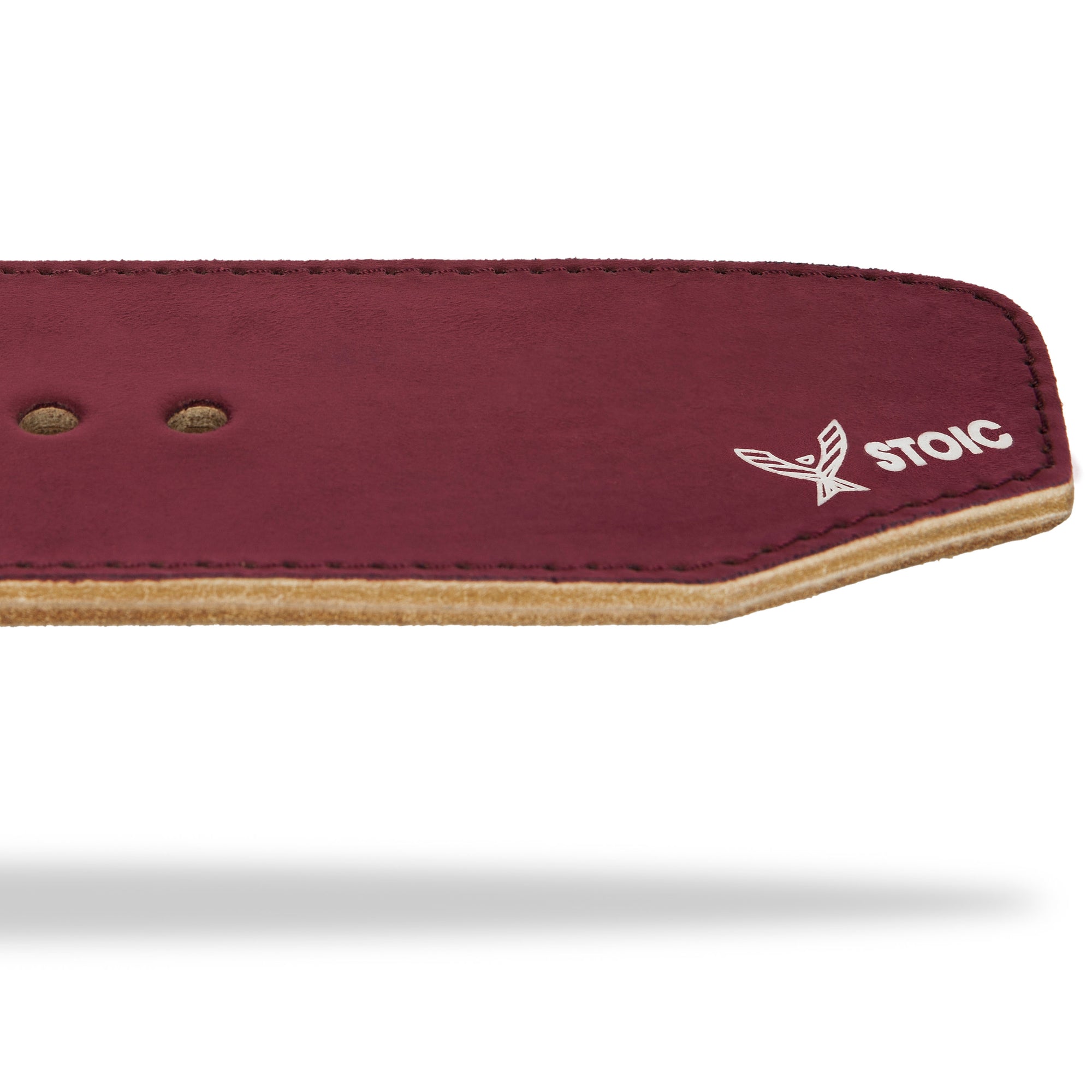 Stoic Powerlifting Prong Belt (10mm) - Maroon