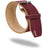 Stoic Powerlifting Prong Belt (10mm) - Maroon — front view — Stoic Performance