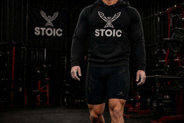 Stoic Hoodie — front view — Stoic Performance