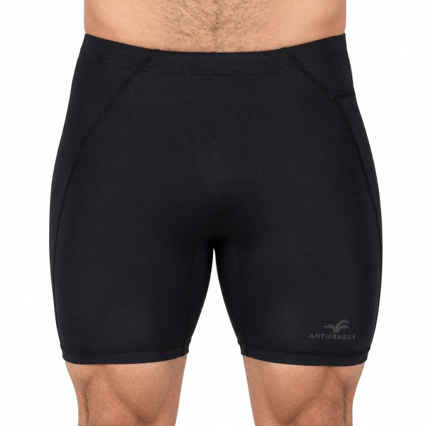 Antifragile Compression Shorts — front view — Stoic Performance
