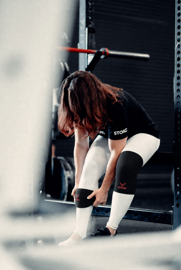 Stoic Knee Sleeves - Bloodline — view 7 — Stoic Performance