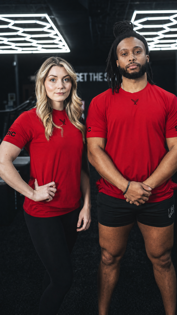 Stoic Competition T-Shirt - Bloodline — lifestyle photo — Stoic Performance