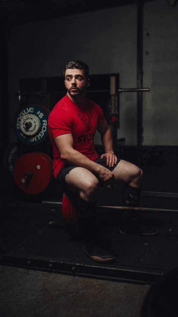 Stoic T-Shirt - Bloodline — back view — Stoic Performance