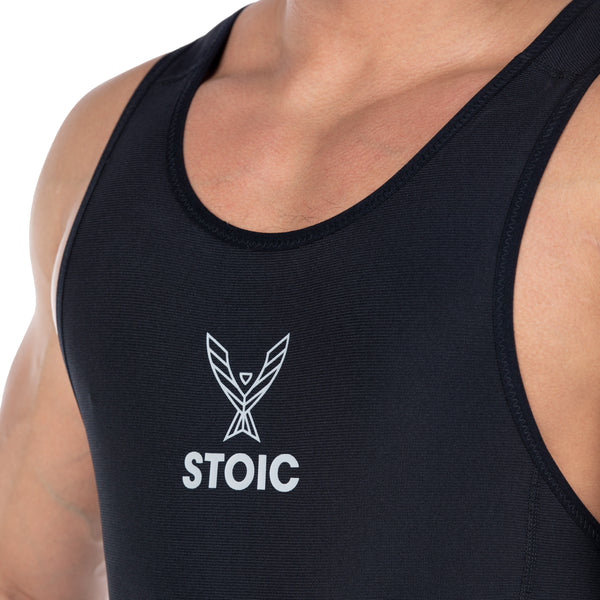 Stoic Singlet — back view — Stoic Performance