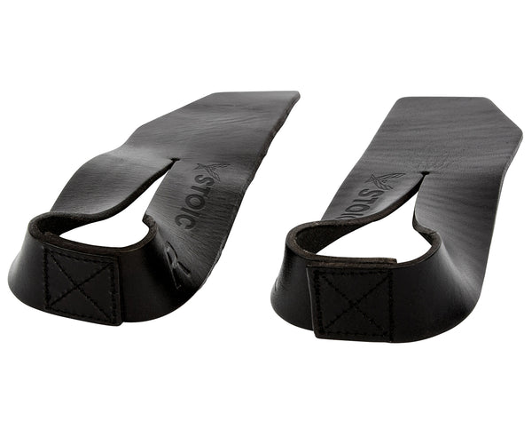 Stoic Lifting Straps — back view — Stoic Performance